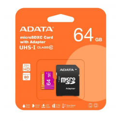 MICRO SD XC 64.00 GB ADATA...