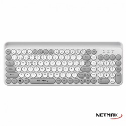 TECLADO NETMAK NM-KB380-W...