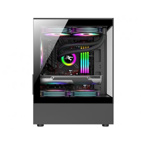 Sentey GABINETE SENTEY H10 BLACK ARGB 6100-ARGB-SF